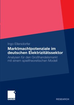 Marktmachtpotenziale im deutschen Elektrizitätssektor (eBook, PDF) - Ellersdorfer, Ingo