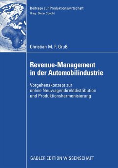 Revenue-Management in der Automobilindustrie (eBook, PDF) - Gruß, Christian