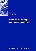 Cover Credit Default Swaps und Informationsgehalt (eBook, PDF)