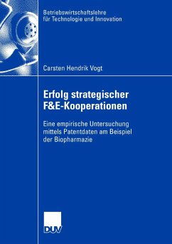 Erfolg strategischer F&E-Kooperationen (eBook, PDF) - Vogt, Carsten Hendrik