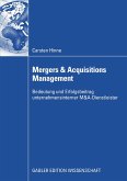 Mergers & Acquisitions Management (eBook, PDF)