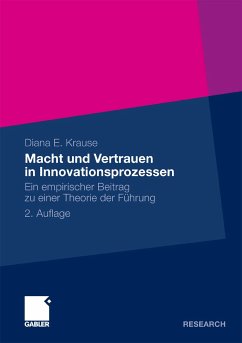 Macht und Vertrauen in Innovationsprozessen (eBook, PDF) - Krause, Diana E.