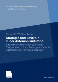 Strategie und Struktur in der Automobilindustrie (eBook, PDF) - Reichhuber, Alexander