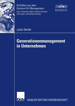 Generationenmanagement in Unternehmen (eBook, PDF) - Oertel, Jutta