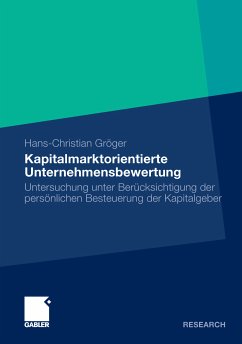 Kapitalmarktorientierte Unternehmensbewertung (eBook, PDF) - Gröger, Hans-Christian