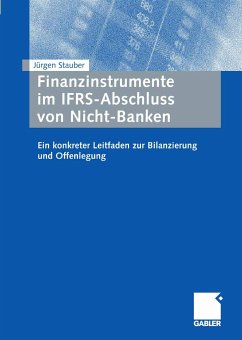 Finanzinstrumente im IFRS-Abschluss von Nicht-Banken (eBook, PDF) - Stauber, Jürgen