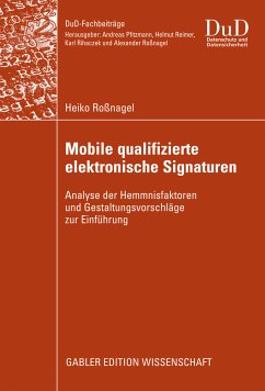 Mobile qualifizierte elektronische Signaturen (eBook, PDF) - Roßnagel, Heiko