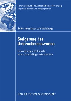 Steigerung des Unternehmenswertes (eBook, PDF) - Heusinger von Waldegge, Sylke