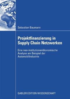 Projektfinanzierung in Supply Chain Netzwerken (eBook, PDF) - Baumann, Sebastian