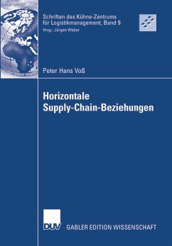 Horizontale Supply-Chain-Beziehungen (eBook, PDF) - Voß, Peter Hans