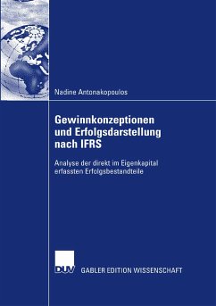 Gewinnkonzeptionen und Erfolgsdarstellung nach IFRS (eBook, PDF) - Antonakopoulos, Nadine