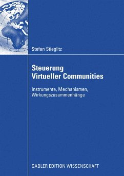 Steuerung Virtueller Communities (eBook, PDF) - Stieglitz, Stefan