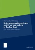 Unternehmensübernahmen und Erwerbsangebote in Deutschland (eBook, PDF)
