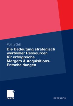 Die Bedeutung strategisch wertvoller Ressourcen für erfolgreiche Mergers & Acquisitions-Entscheidungen (eBook, PDF) - Grill, Polina