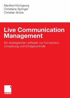 Live Communication Management (eBook, PDF) - Kirchgeorg, Manfred; Springer, Christiane; Brühe, Christian