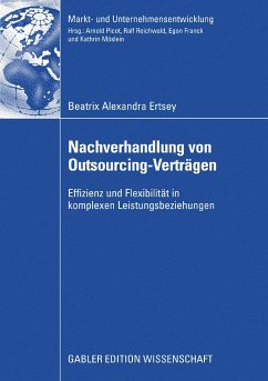 Nachverhandlung von Outsourcing-Verträgen (eBook, PDF) - Ertsey, Beatrix Alexandra