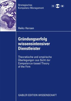 Gründungserfolg wissensintensiver Dienstleister (eBook, PDF) - Hansen, Heiko