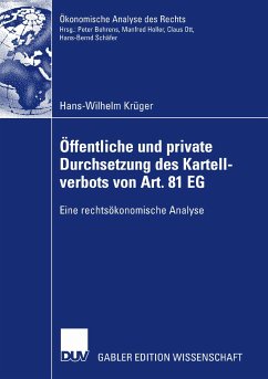 Öffentliche und private Durchsetzung des Kartellverbots von Art. 81 EG (eBook, PDF) - Krüger, Hans-Wilhelm
