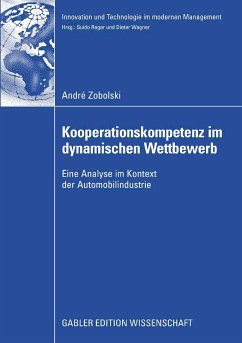 Kooperationskompetenz im dynamischen Wettbewerb (eBook, PDF) - Zobolski, André