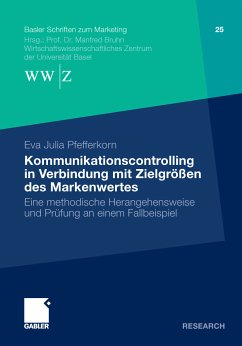 Kommunikationscontrolling in Verbindung mit Zielgrößen des Markenwertes (eBook, PDF) - Pfefferkorn, Eva Julia