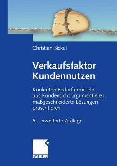 Verkaufsfaktor Kundennutzen (eBook, PDF) - Sickel, Christian