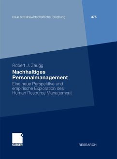 Nachhaltiges Personalmanagement (eBook, PDF) - Zaugg, Robert J.
