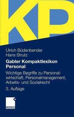 Gabler Kompaktlexikon Personal (eBook, PDF) - Büdenbender, Ulrich; Strutz, Hans