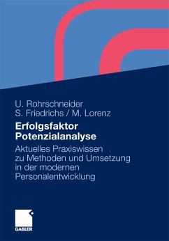 Erfolgsfaktor Potenzialanalyse (eBook, PDF) - Rohrschneider, Uta; Friedrichs, Sarah; Lorenz, Michael