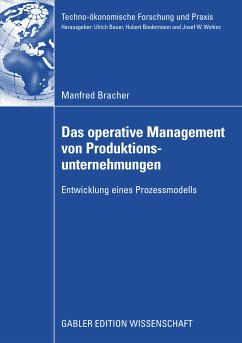 Das operative Management von Produktionsunternehmungen (eBook, PDF) - Bracher, Manfred