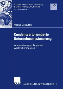 Kundenwertorientierte Unternehmenssteuerung (eBook, PDF) - Lissautzki, Marius