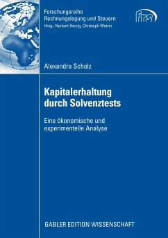 Kapitalerhaltung durch Solvenztests (eBook, PDF) - Scholz, Alexandra