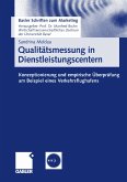 Qualitätsmessung in Dienstleistungscentern (eBook, PDF)