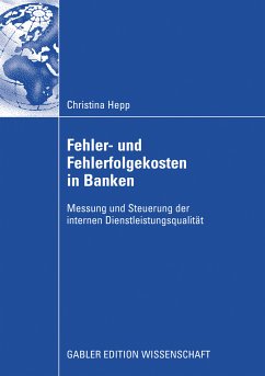 Fehler und Fehlerfolgekosten in Banken (eBook, PDF) - Hepp, Christina
