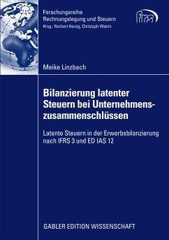 Bilanzierung latenter Steuern bei Unternehmenszusammenschlüssen (eBook, PDF) - Linzbach, Meike