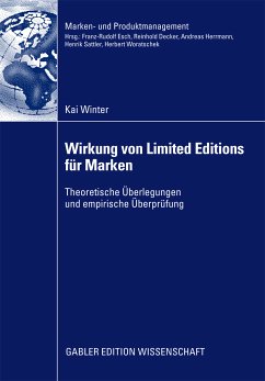 Wirkung von Limited Editions für Marken (eBook, PDF) - Winter, Kai