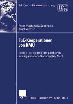 FuE-Kooperationen von KMU (eBook, PDF) - Maaß, Frank; Suprinovic, Olga; Werner, Arndt
