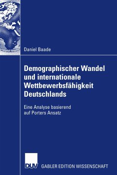 Demographischer Wandel und internationale Wettbewerbsfähigkeit Deutschlands (eBook, PDF) - Baade, Daniel