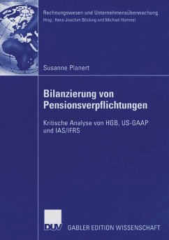Bilanzierung von Pensionsverpflichtungen (eBook, PDF) - Planert, Susanne