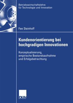 Kundenorientierung bei hochgradigen Innovationen (eBook, PDF) - Steinhoff, Fee