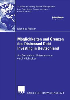 Möglichkeiten und Grenzen des Distressed Debt Investing in Deutschland (eBook, PDF) - Richter, Nicholas