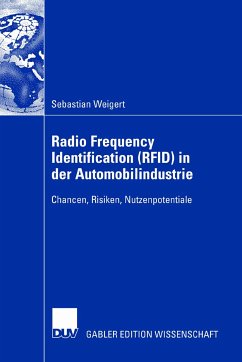 Radio Frequency Identification (RFID) in der Automobilindustrie (eBook, PDF) - Weigert, Sebastian