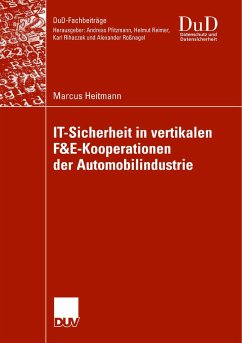 IT-Sicherheit in vertikalen F&E-Kooperationen der Automobilindustrie (eBook, PDF) - Heitmann, Marcus