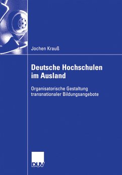 Deutsche Hochschulen im Ausland (eBook, PDF) - Krauß, Jochen