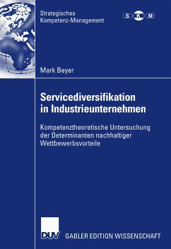 Servicediversifikation in Industrieunternehmen (eBook, PDF) - Beyer, Mark