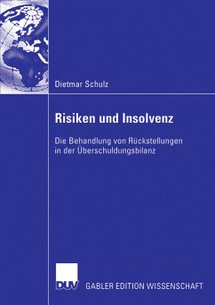 Risiken und Insolvenz (eBook, PDF) - Schulz, Dietmar
