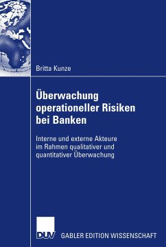 Überwachung operationeller Risiken bei Banken (eBook, PDF) - Kunze, Britta