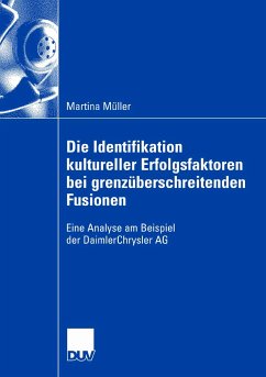 Die Identifikation kultureller Erfolgsfaktoren bei grenzüberschreitenden Fusionen (eBook, PDF) - Müller, Martina