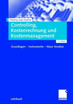 Controlling, Kostenrechnung und Kostenmanagement (eBook, PDF) - Joos-Sachse, Thomas