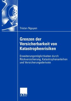 Grenzen der Versicherbarkeit von Katastrophenrisiken (eBook, PDF) - Nguyen, Tristan