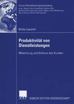 Produktivität von Dienstleistungen (eBook, PDF) - Lasshof, Britta